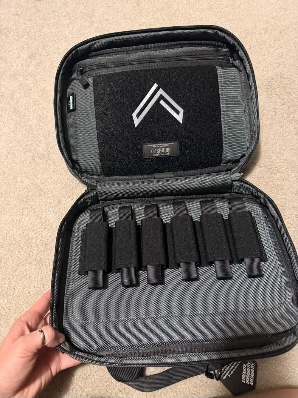 Savior Kam range day handgun Bag